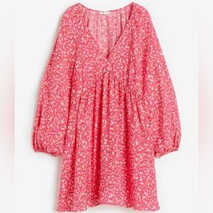 H&M printed mini dress